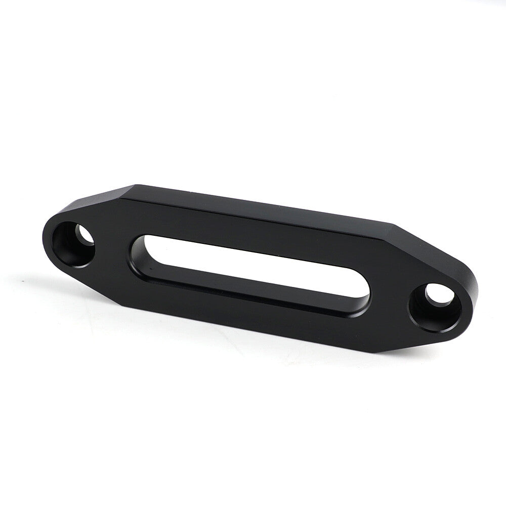 Hawse Fairlead for Synthetic Winch Rope Cable Lead Guide ATV Black Aluminum Q