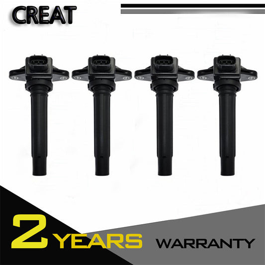 4-pack for Yamaha Jet Ski Boat H6T11272 6S5-82310-00-00 6S58231000 Ignition Coils