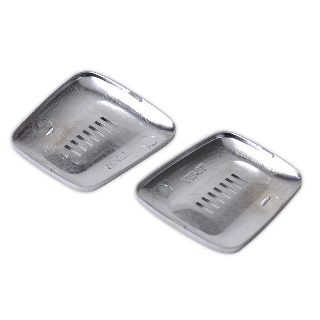 Pair Interior Roof Dome Microphone Cover Trim Chrome for BMW F25 X3 4 5 6 Series Q