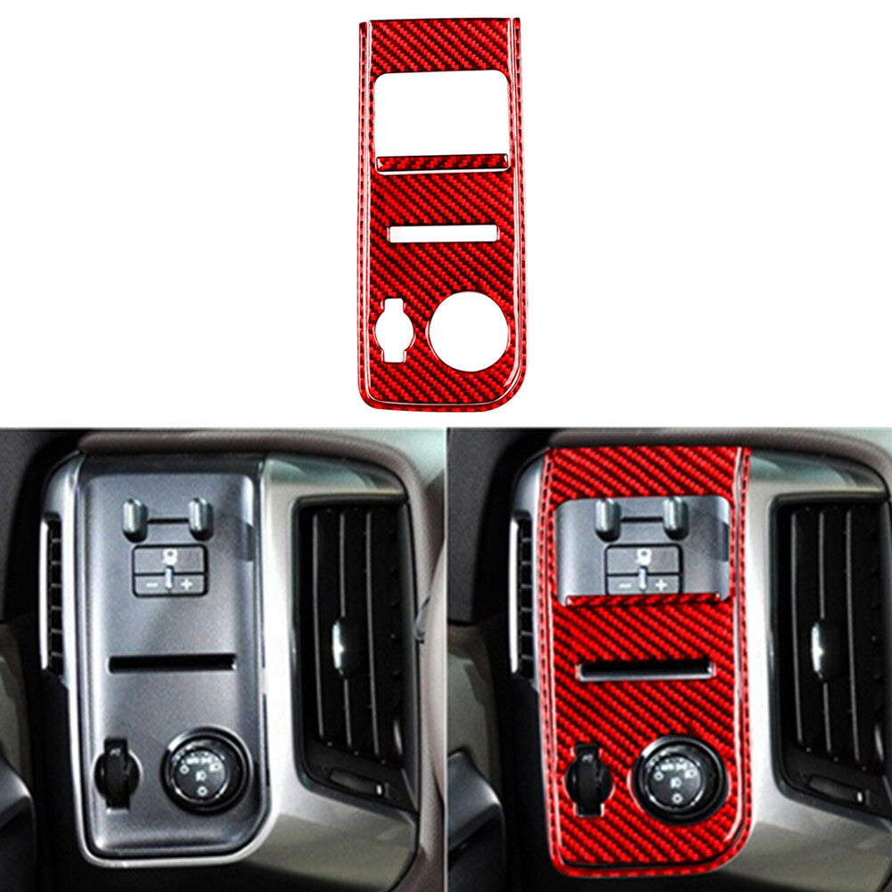 Dashboard Trim Srip Cover For 1 Convertible E82/E88 2008-2013 Red v