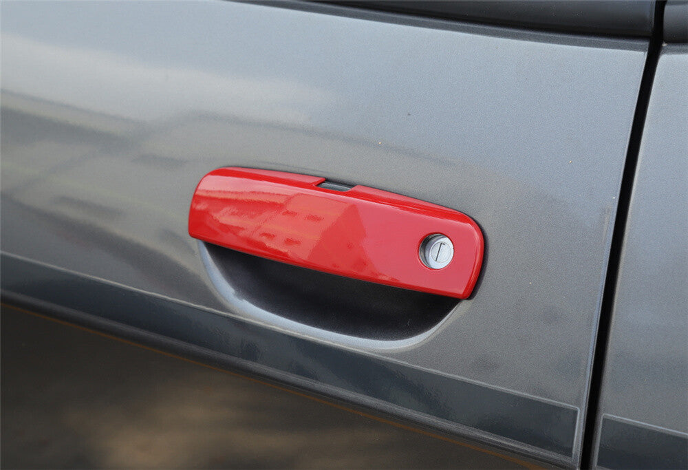 2¡ÁRed ABS Side Door Handle Panel Trim for Dodge for Challenger 2012-2023 Accessories
