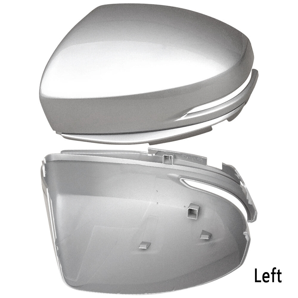 2Pcs Front Left  Right Mirror Cover With Light Fits For Fit3 Jazz GK 2015-2018