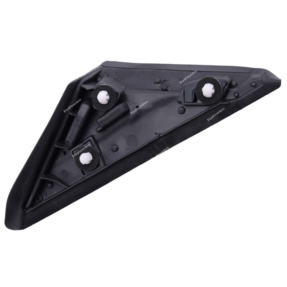 Door View Mirror Trim Corner Triangle Fender for Ford Fusion 2013-18 Right Black
