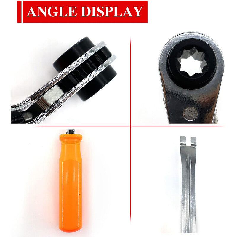 Automatic Slack Adjuster Release Tool  Ratcheting Wrench Fork End Release Tool