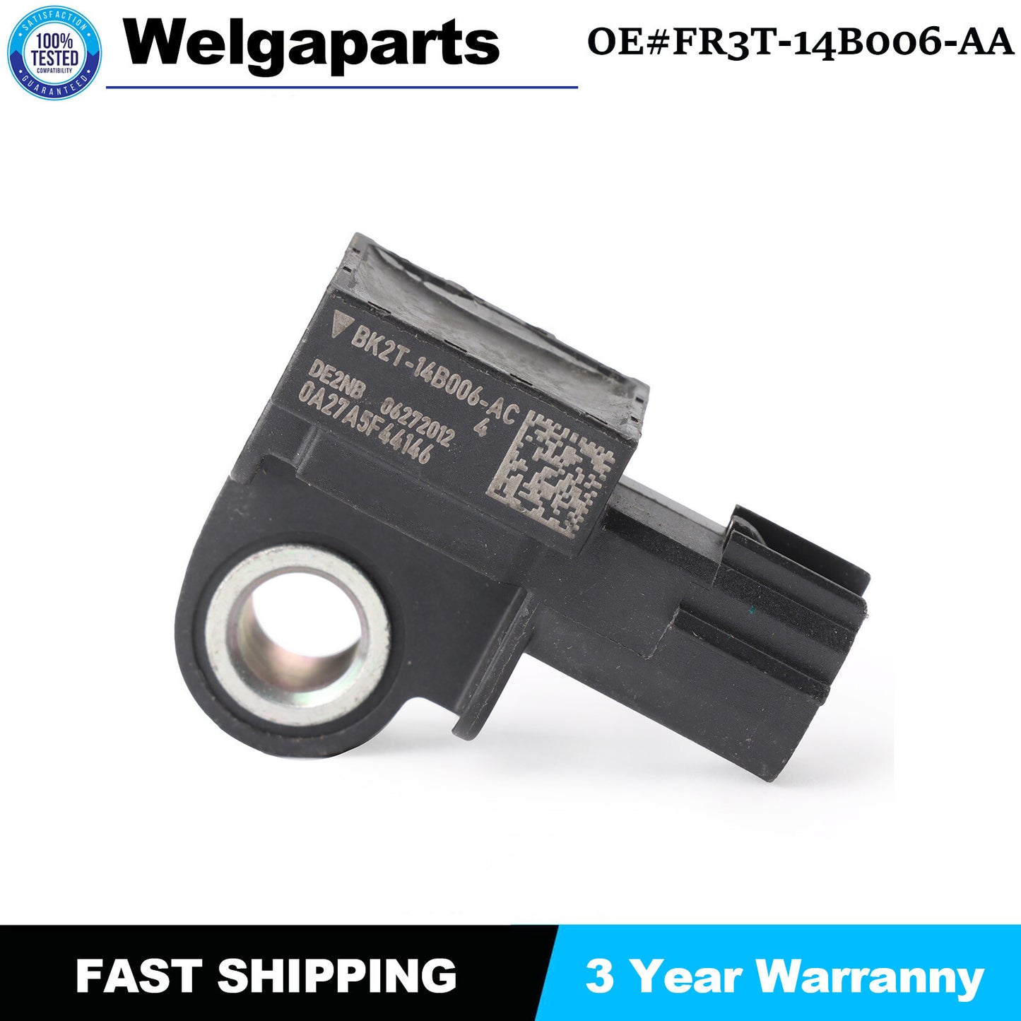 BK2T-14B006-AC Crash Impact Sensor Front for Ford Explorer MKS FR3T-14B006-AA