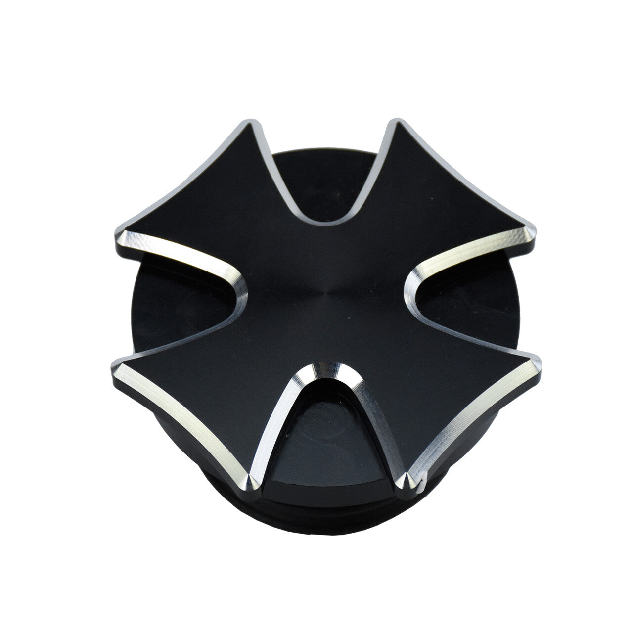 CNC Cross Vented Gas Cap Fuel Tank Right Thread Fit for Harley Road King Softail Q