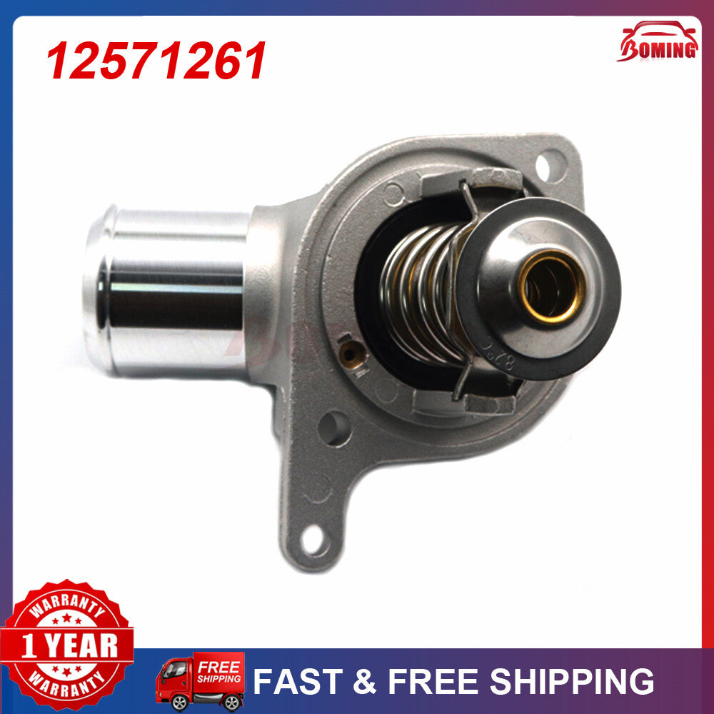 New engine coolant thermostat housing for Chevrolet for GMC for Cadillac 01-03 12571261 Q