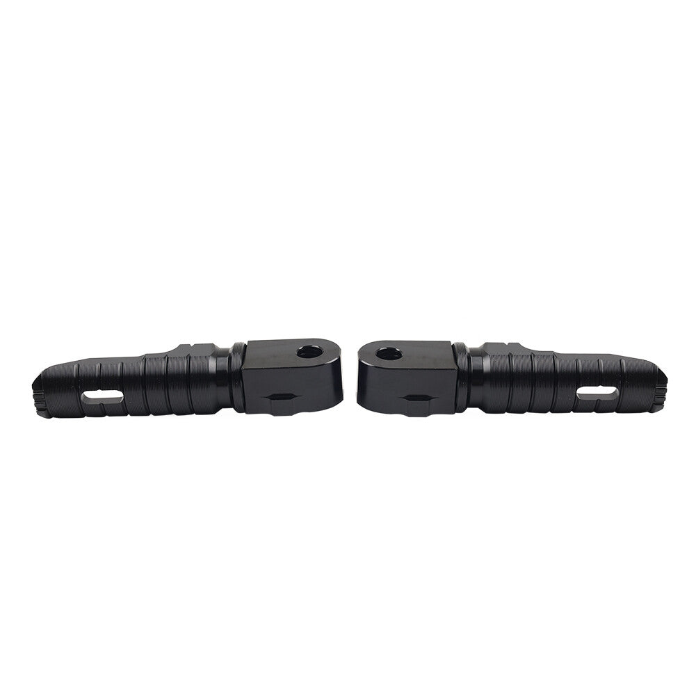 Black Rear Footrests Passenger Foot Peg For Peugeo Speedfight 4 50 125 150 Q