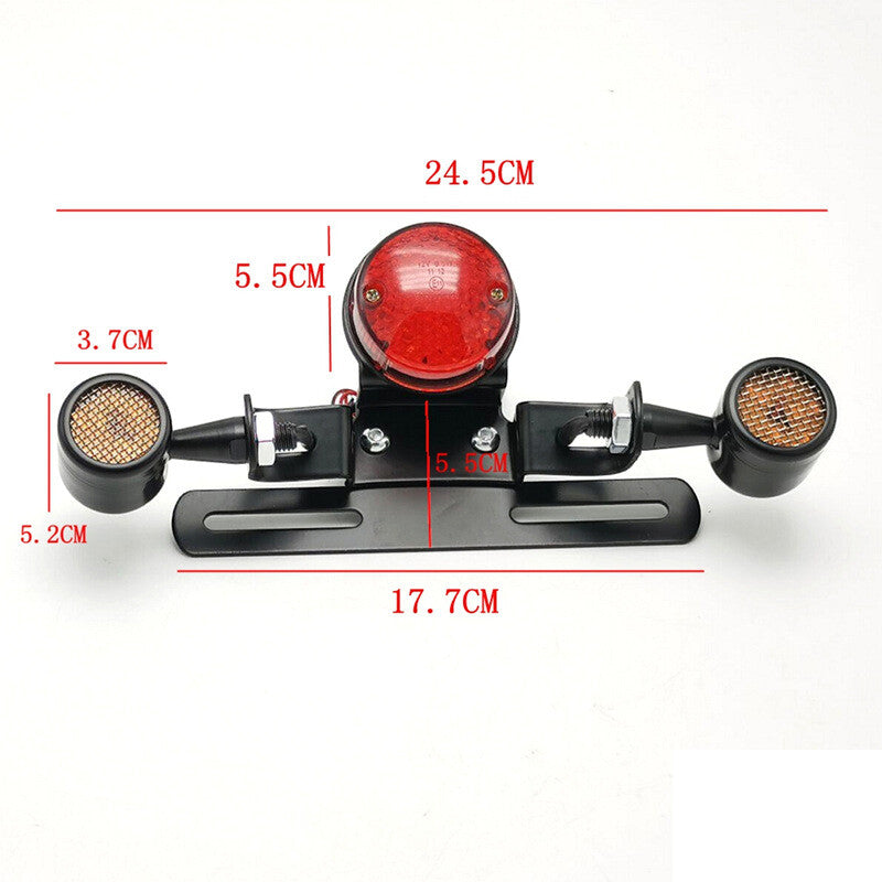 12V Motorcycle/Scooter LED Rear Brake Light, License Plate, Turn Signal, Taillight n