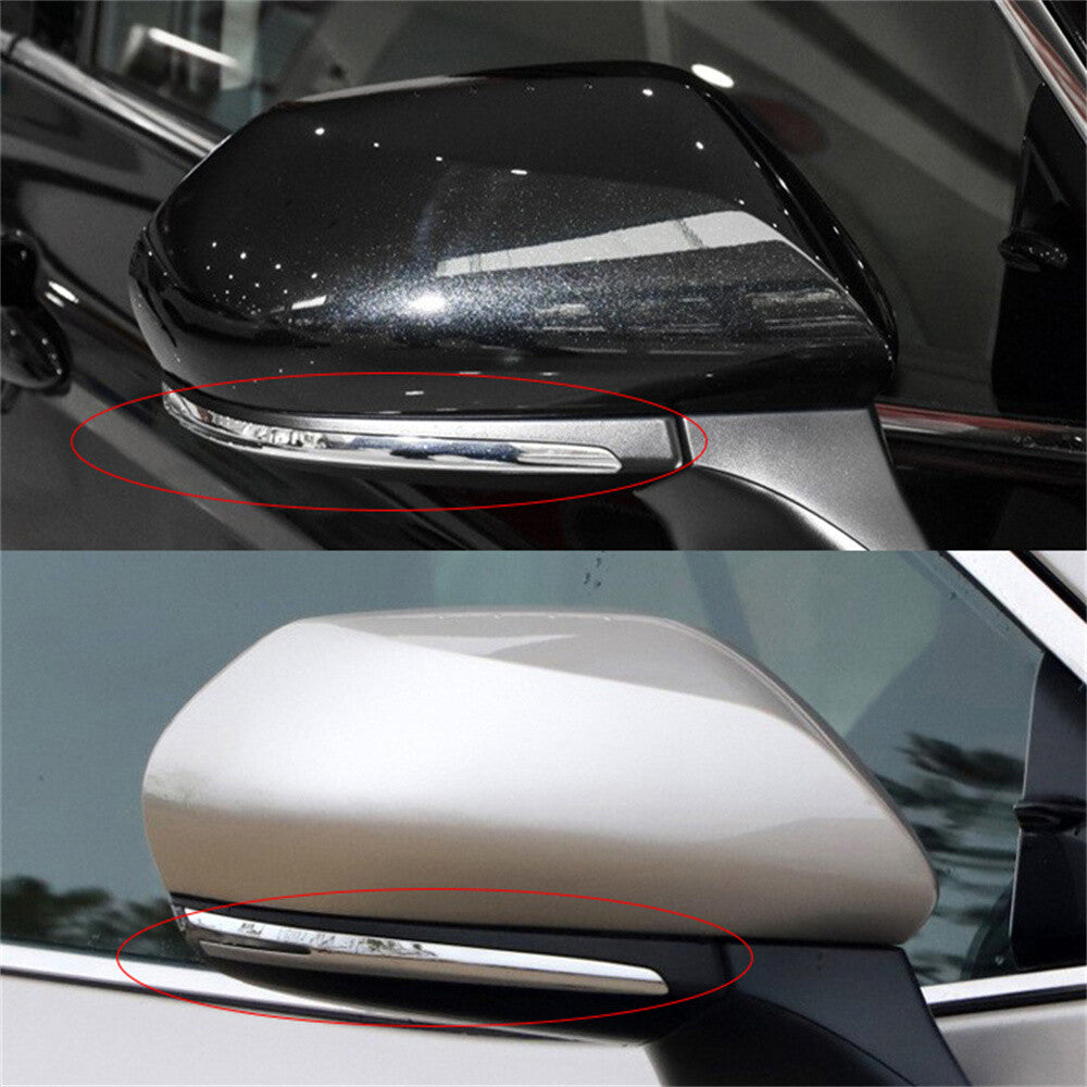 Right Side Rear View Mirror Lower Molding Chrome Trim for Toyota for Camry 2019-2023