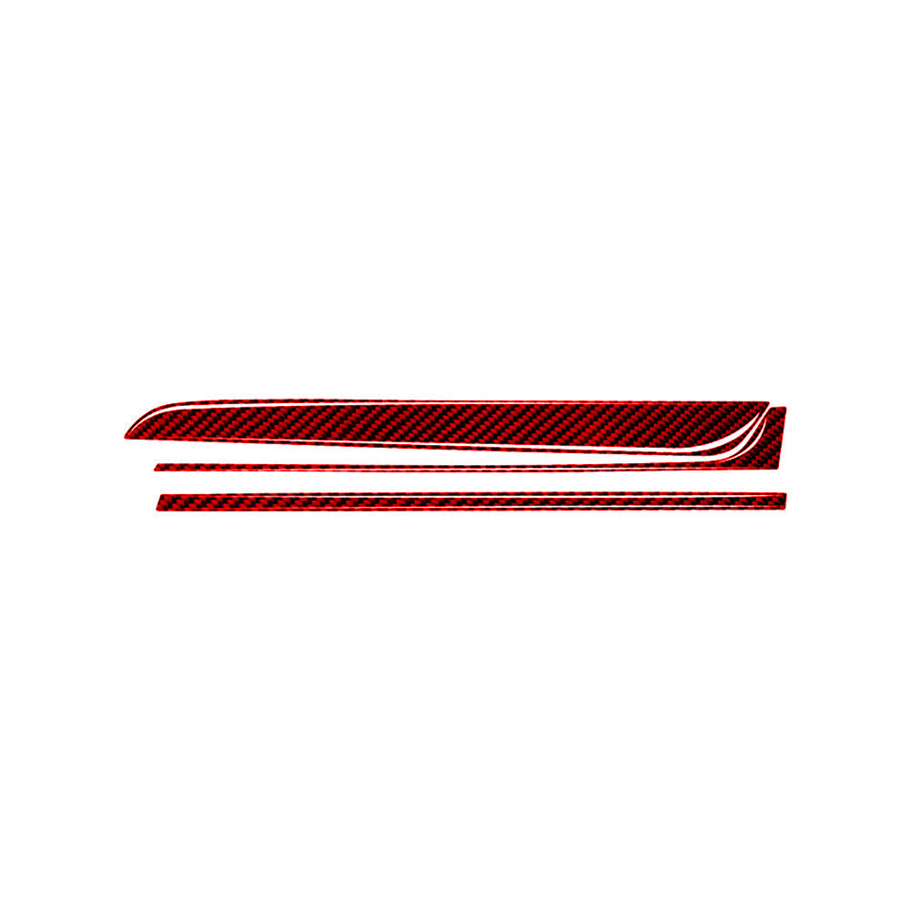 Carbon Fiber Steering Wheel Chin Cover Trim for Honda CRV CR-V 2012-2016 v