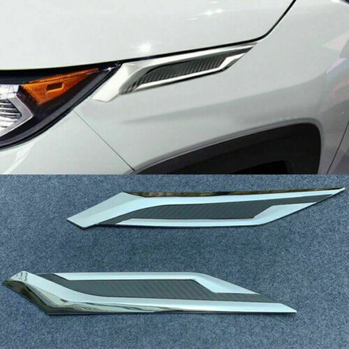 Chrome Pillar Posts For Highlander 2020-2022 8pc Set Door Trim Cover Kit v