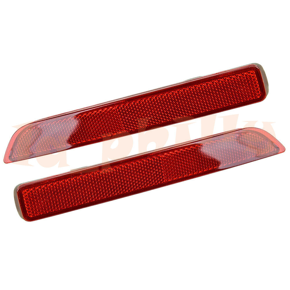 2pcs Fits for Nissan Leaf Murano Sentra 2018-2022 Rear LHRH Bumper Reflector
