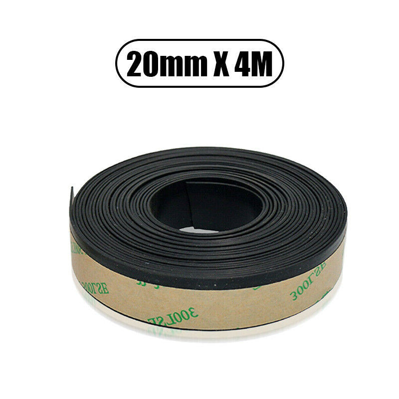 4-meter rubber sealing automotive window and door edge protector molded decorative strip - n