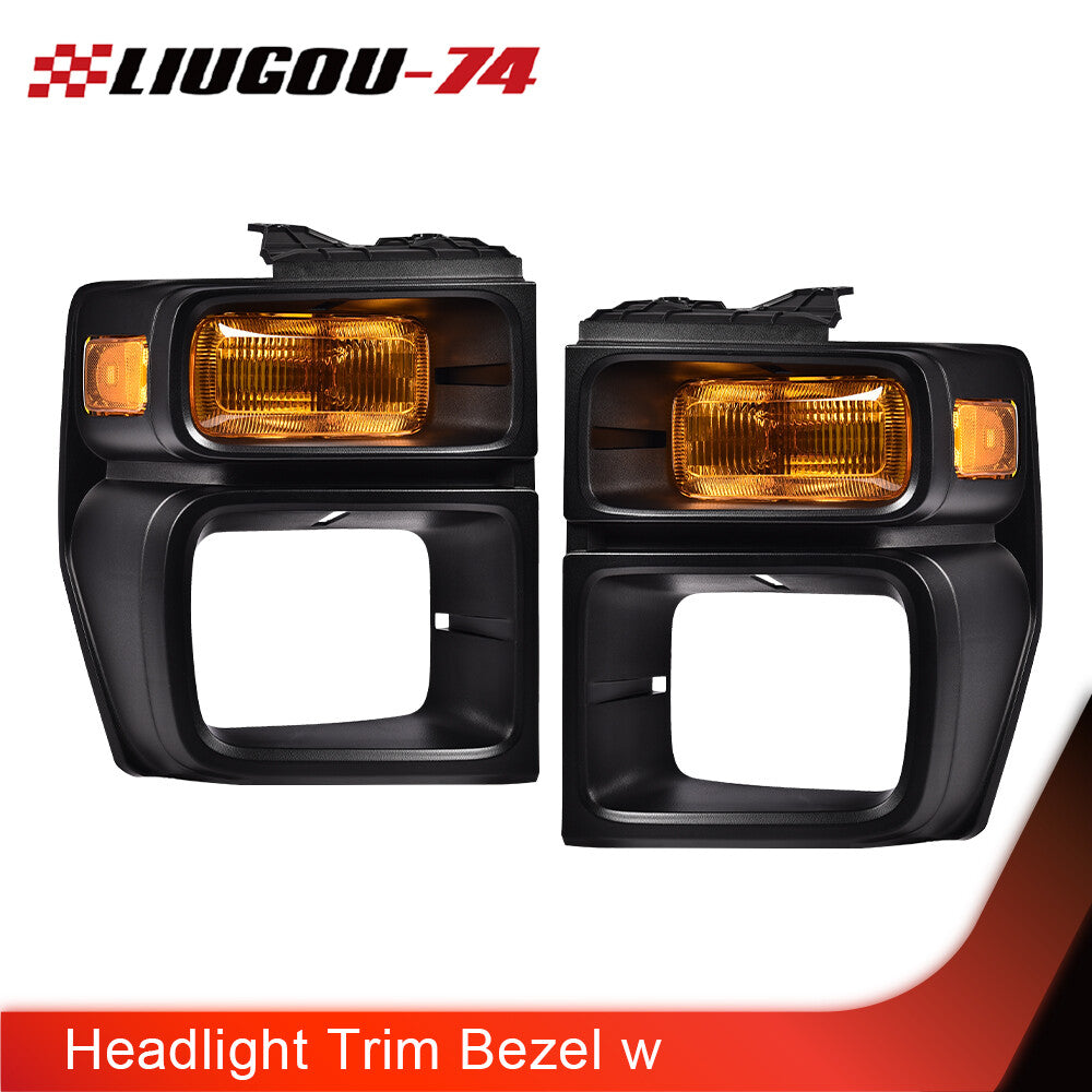 Suitable for E150 E250 E350 headlight trim and parking turn signal lights - v