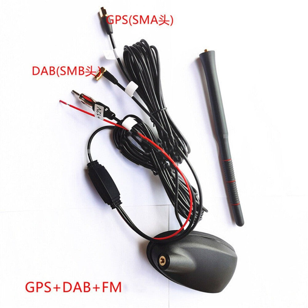 FM/AM/DAB Digital Car Radio Antenna Receiver Amplifier GPS Navigation System Set n