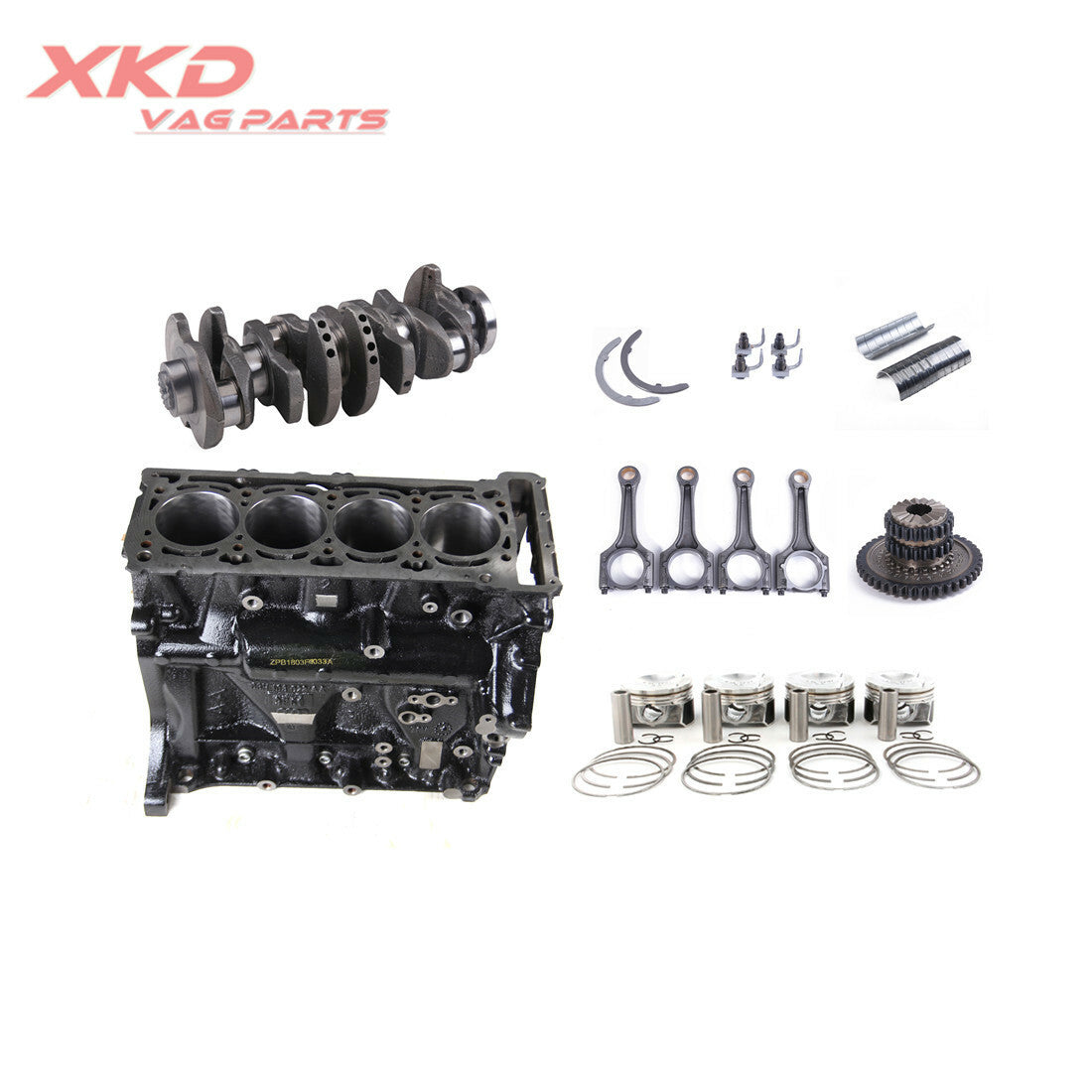 EA888 Gen2 engine block assembly kit suitable for Volkswagen for Jetta for Tiguan , for Audi A4, A6, Q5