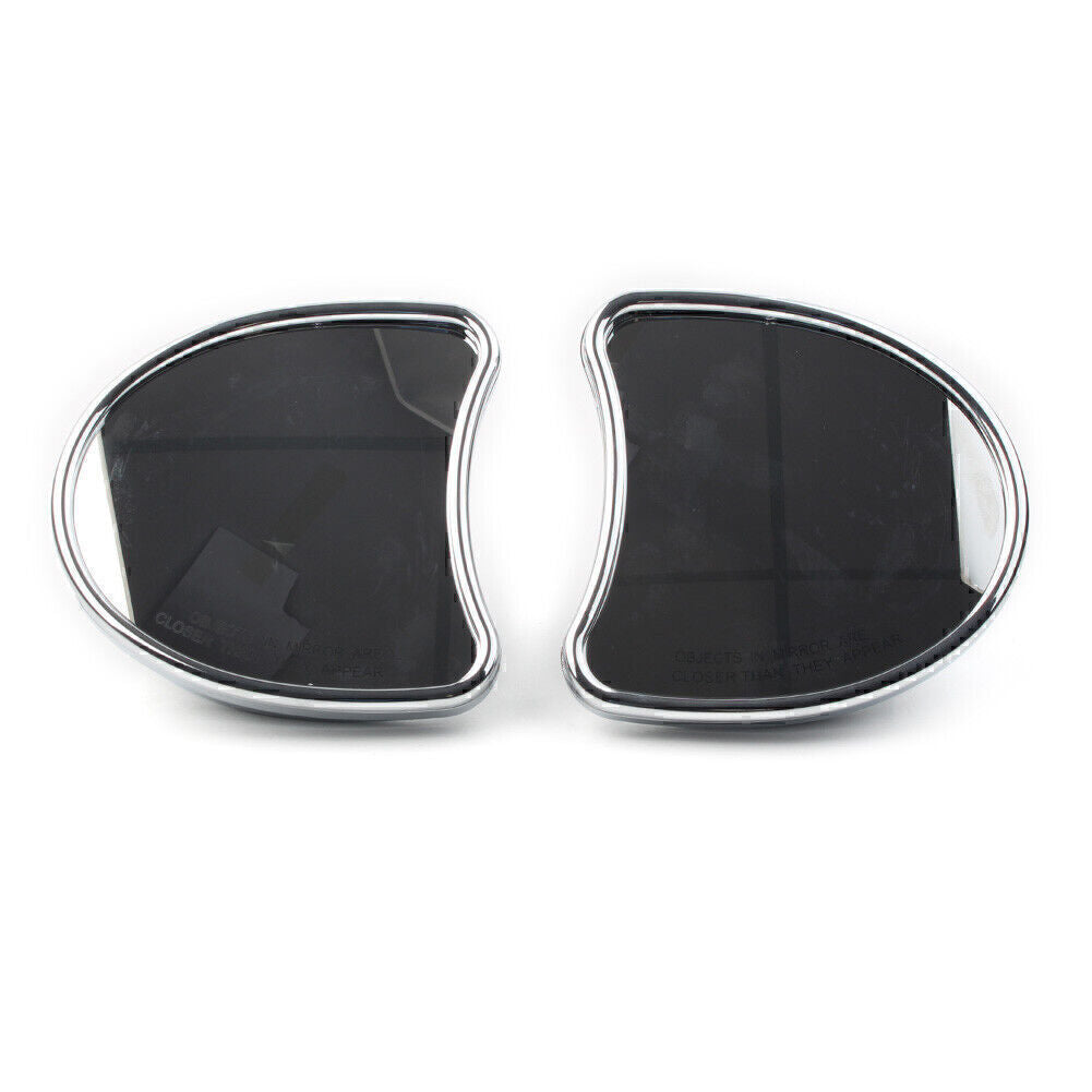 For 96-13 for Harley FLHT FLHX FLHTK 2x Motorcycle Wide Angle Fairing Mount Mirrors Q