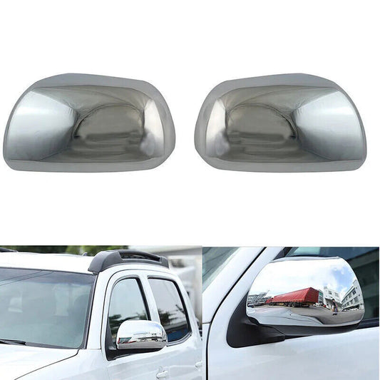 for Toyota for Sienna 10-2020 ABS Chrome Rearview Side Mirror Moulding Cover Trim 2P
