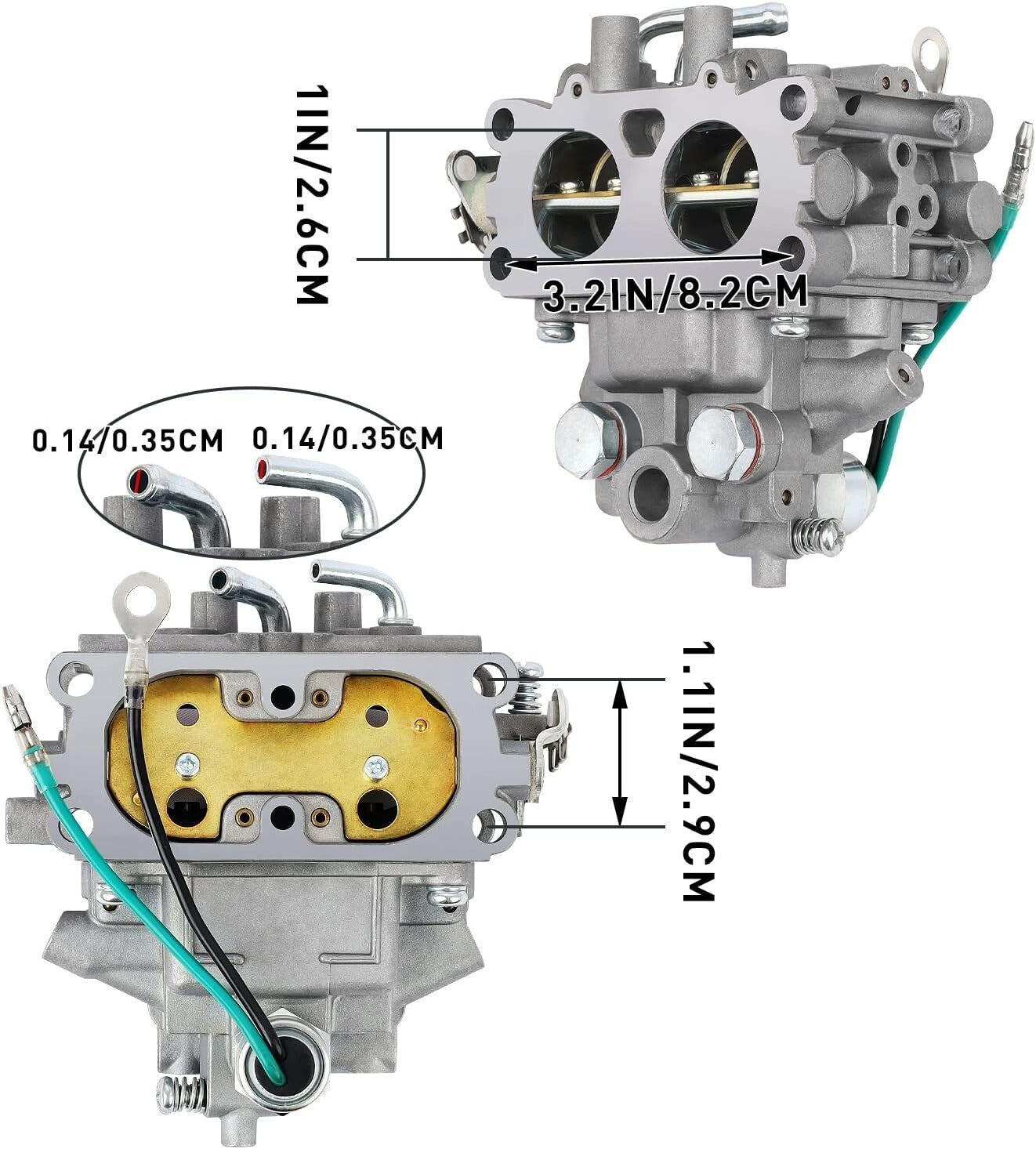 FH601V Carburetor for Kawasaki FH601V 4-Cycle Engines Replace 15003-7041