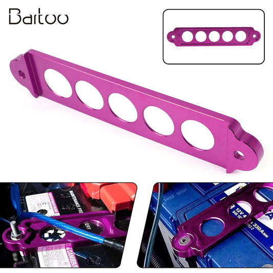 200mm/7.87â€?Car Battery Fixed Bracket Battery Retaining Clamp Tie Down Holders Q