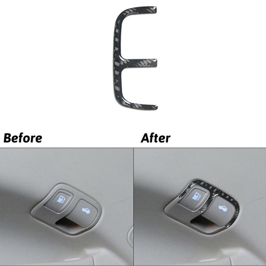 1PC Carbon Fiber Driver Side Door Button Cover Trim for Hyundai Azera 2006-2011