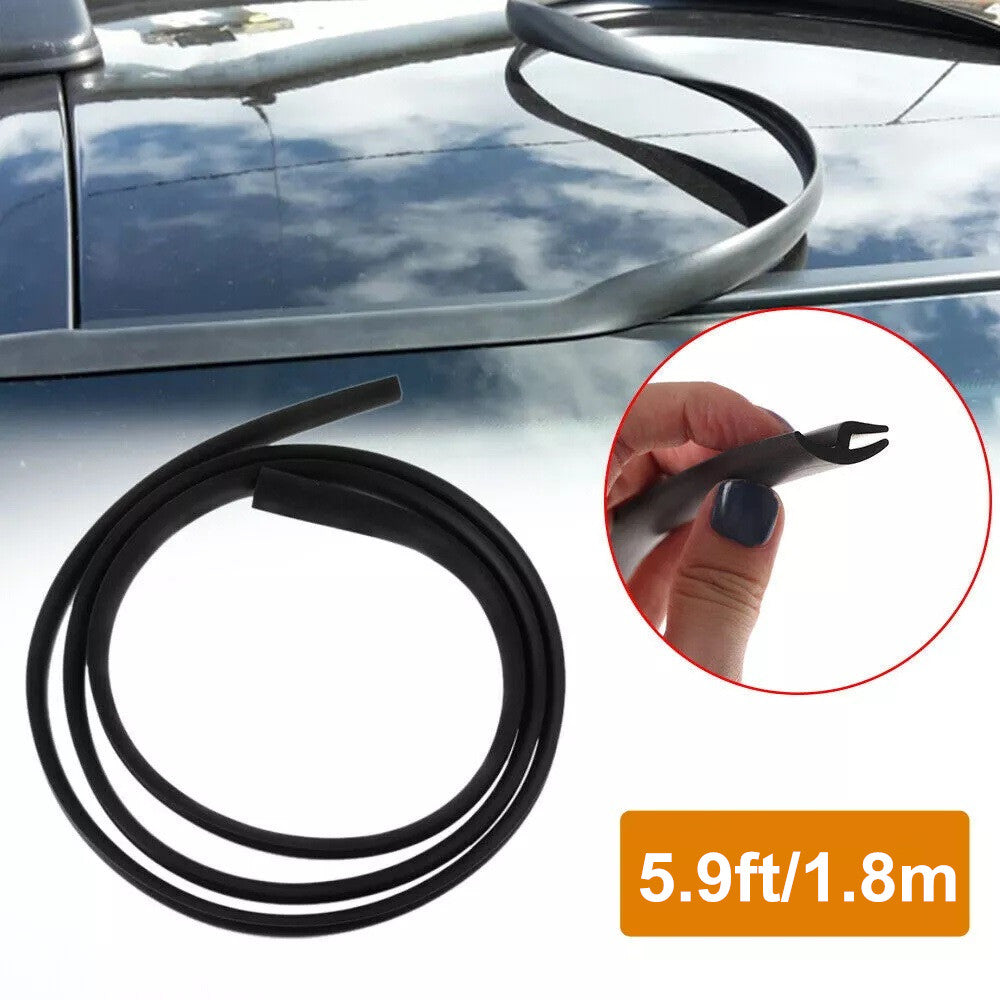 5.9-foot molded trim for rubber windshield panel sealing strips for Audi SUVs - n