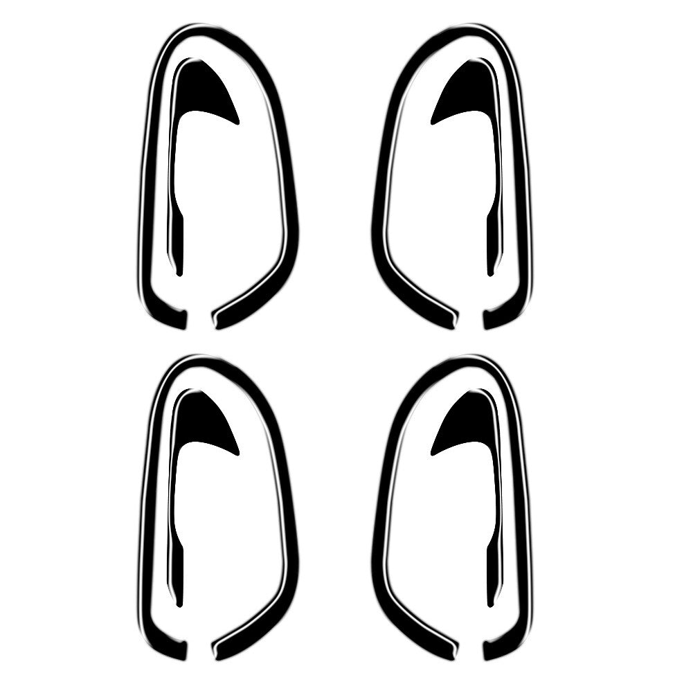 2X Carbon Fiber Right Of Steering Wheel Cover Trim for RAM Promaster 2014-2021 v
