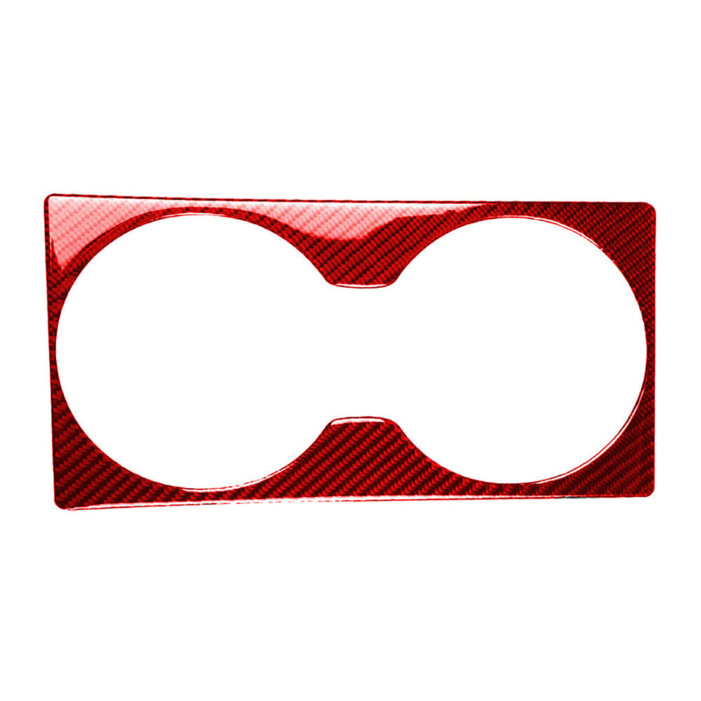 Rear Loudspeaker Frame Cover Trim for Nissan GTR R35 2008-2020 Carbon Fiber Red