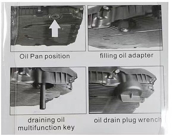 Suitable for 7/8/9 speed oil level check 725.0 transmission fluid change tool - n