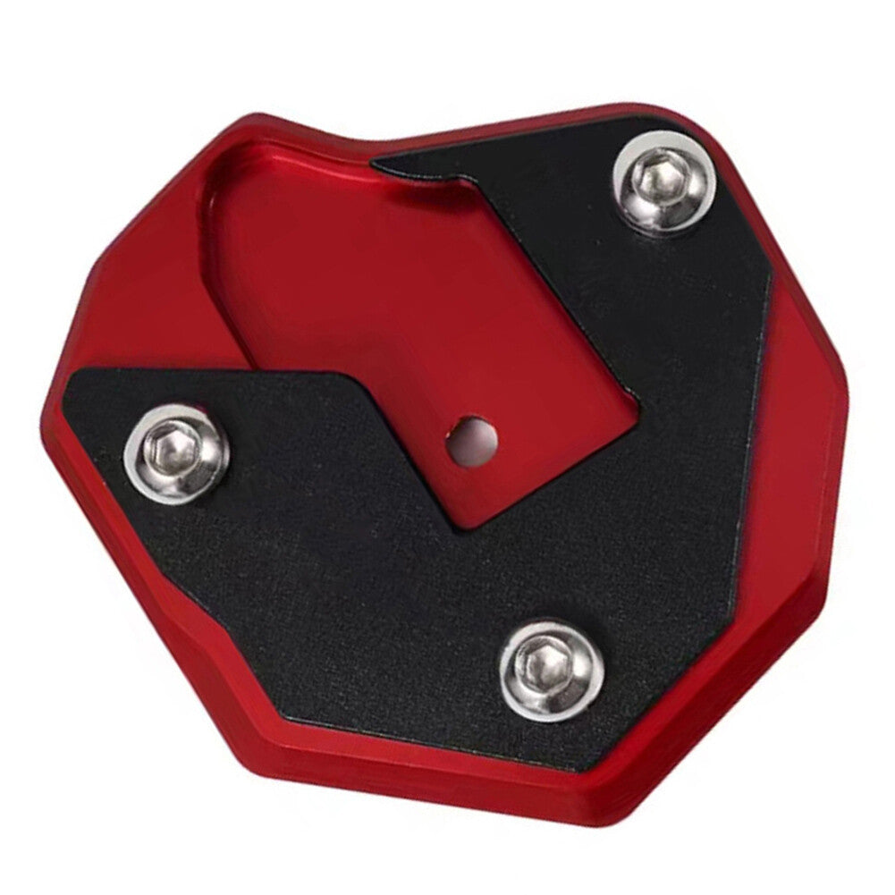 Side Stand Enlarge Kickstand Pad Red for SUZUKI HAYABUSA GSX1300R 2008-2021 Q