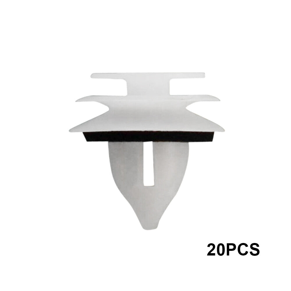 20 x Interior Trim Panel Clips Nylon Fits for Mazda 3 5 6 Miata  for RX -8 2003-15 White