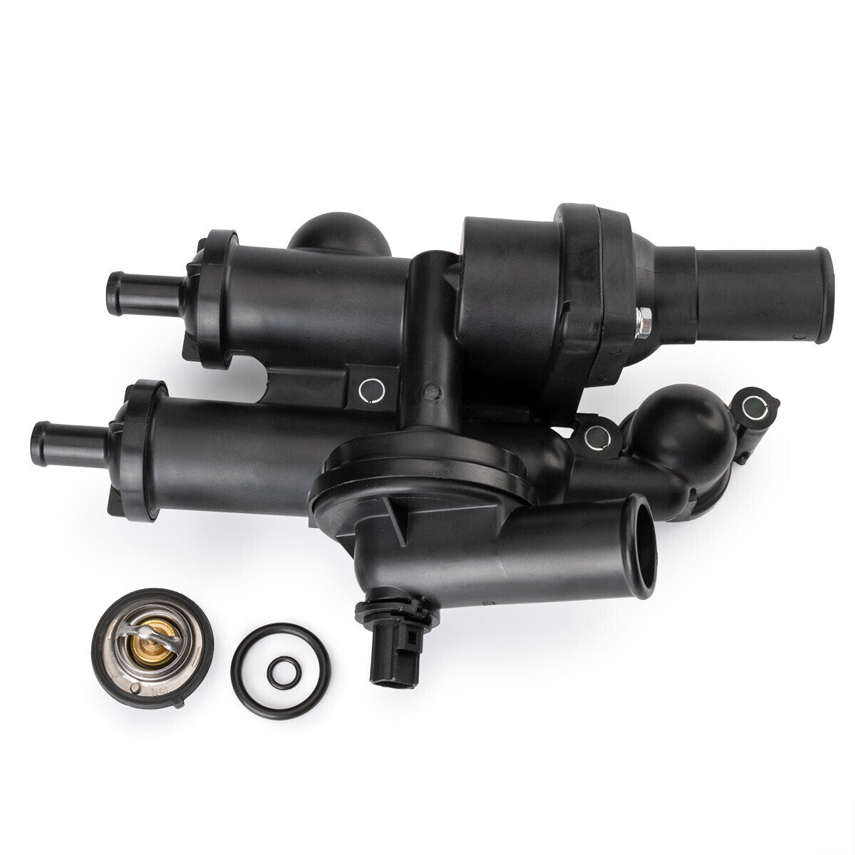 1x Thermostat Housing for Chrysler 200 for Dodge Avenger for Jeep Patriot 2.4L 2011-2014 Q