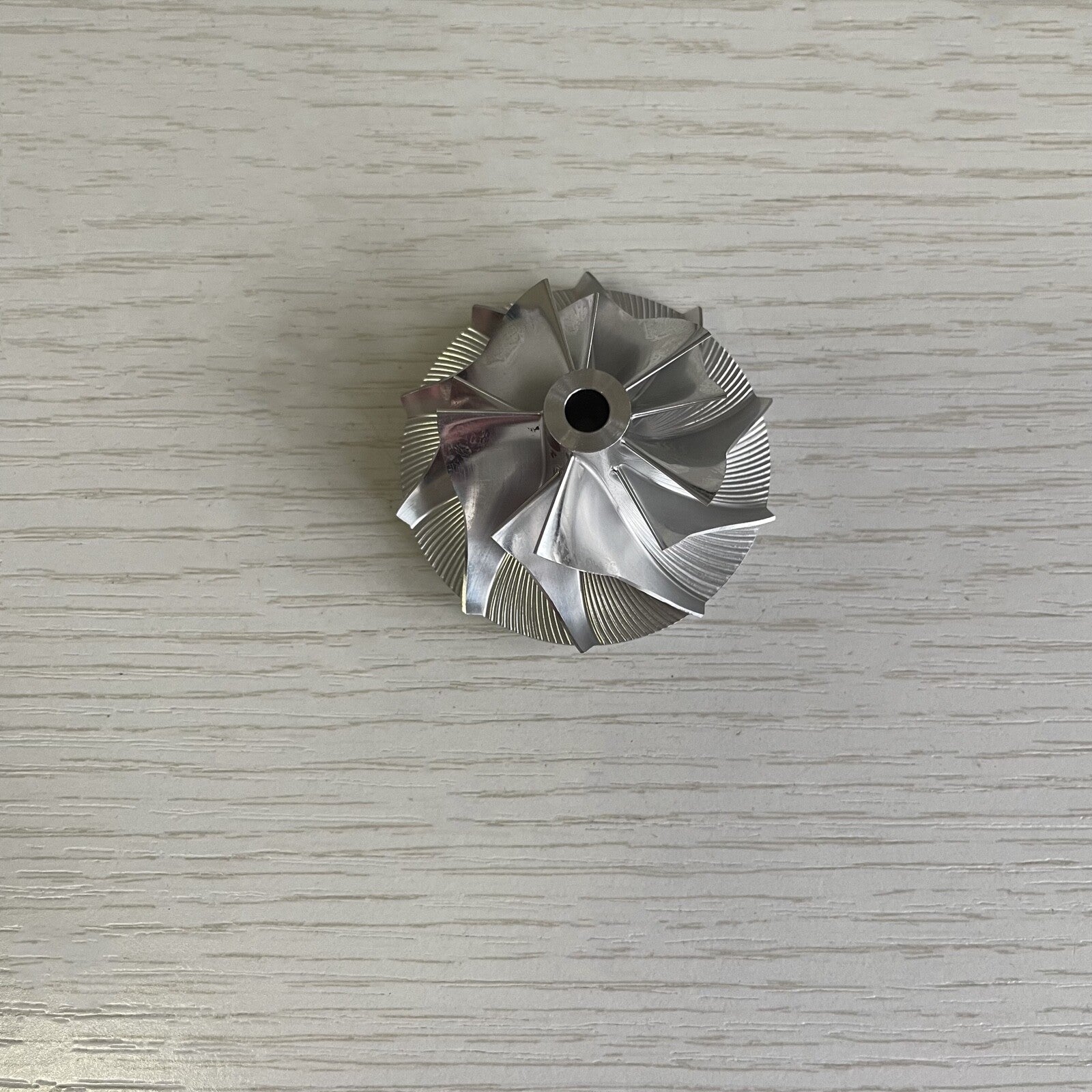 GT15-25 34.70/49.00 mm 5+5 Blade 717694-0017 Turbine Billet Compressor Wheel