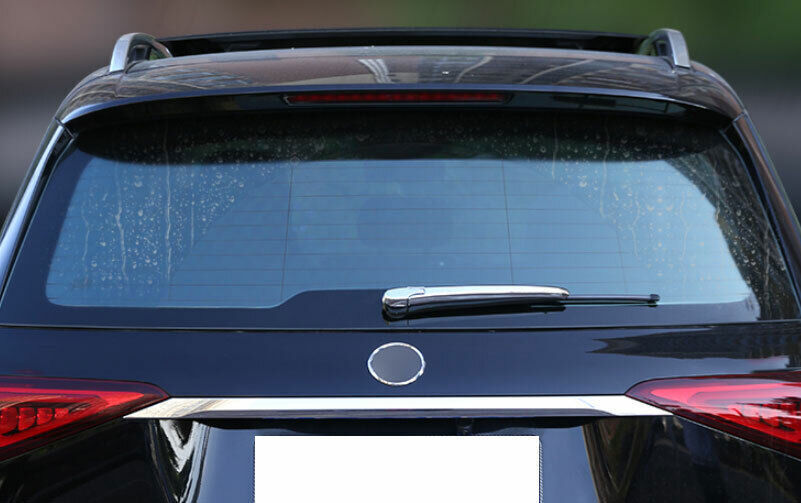 for Benz GLE GLS 2020-23 Chrome ABS Rear Window Rain Wiper Molding Cover Trim 2P