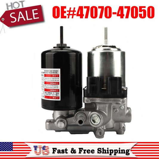 1X 47070-12020 47070-47050 Anti Lock ABS Brake Booster Pump Assembly for Toyota