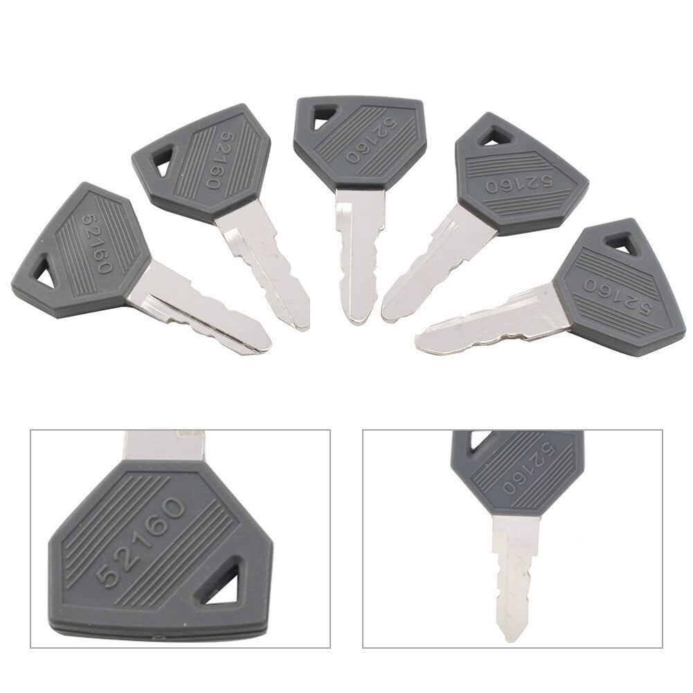 198360-52160 Ignition Key 1A7880-52100 AM879480 for Yanmar EX450 Cub Cadet Q