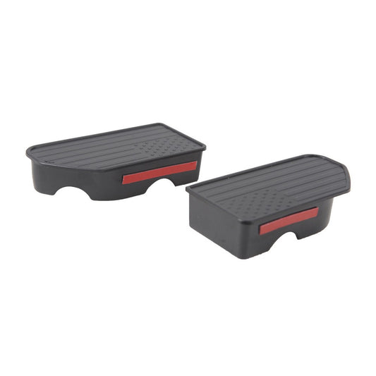 2x For 2019-2024 for Chevrolet Silverado for GMC for Sierra 1500 Bed Rail Stake Pocket Cover Q