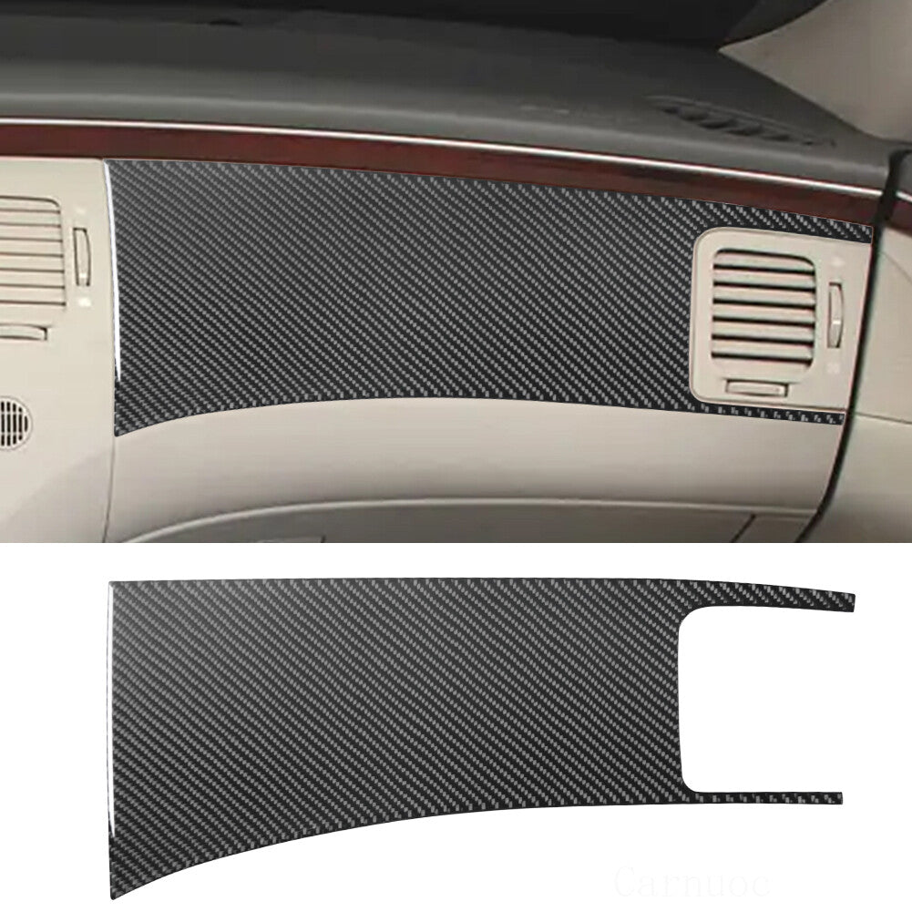 Red Carbon Fiber Inner Dashboard Air Vent Cover Trim for Hyundai Azera 2006-2011 v