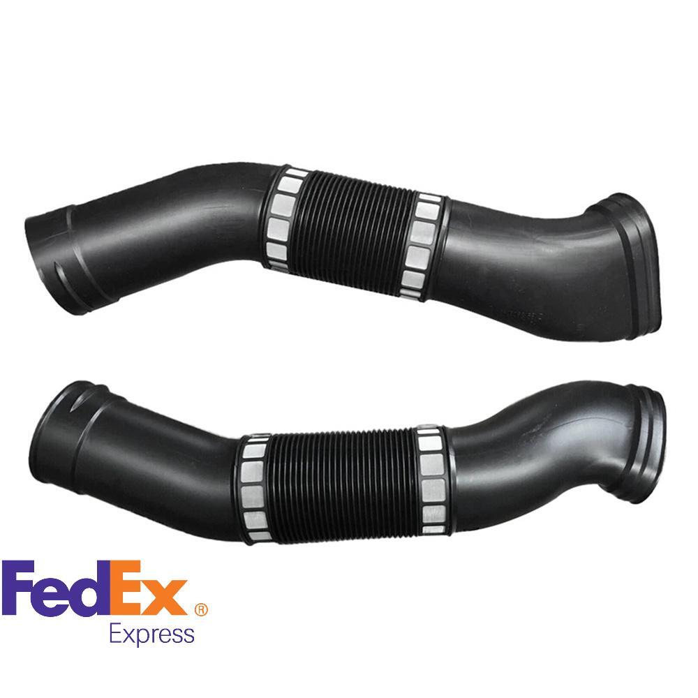 Left+Right Side Air Intake Hose for Mercedes-Benz S500 Base Sedan 4-Door 2000-06 Q