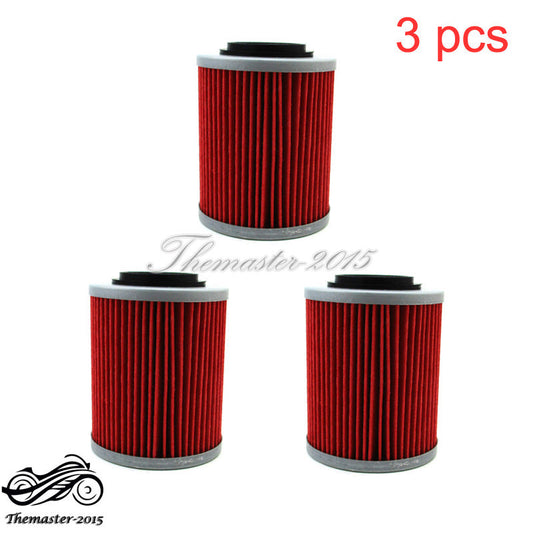 3 Oil Filter For Bombardier DS650 CAN-AM for OUTLANDER MAX 400 500 650 800 800R 1000 Q