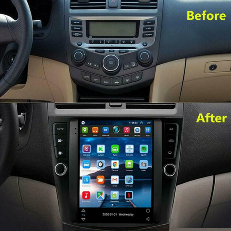 Compatible with 03-07 for Honda Accord 9.7-inch Android 10.1 Car Stereo Radio GPS 2+32GB Navigation n