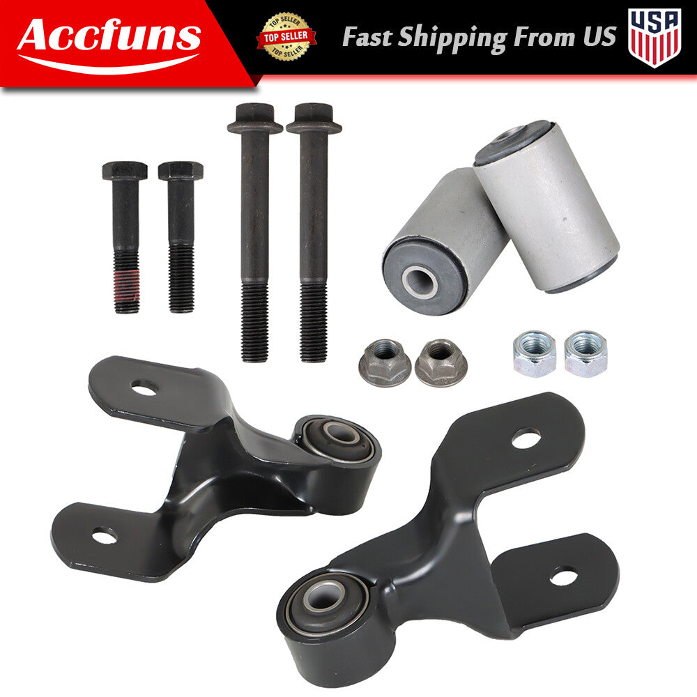 Front leaf spring restraint bracket kit for 1980-1997 F-350 4WD . n