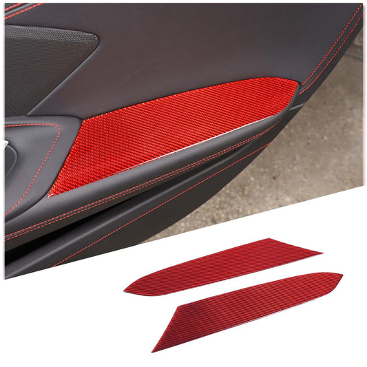 for Honda Accord 13-17 Carbon Fiber Interior AC Console Cover Trim Type A- v