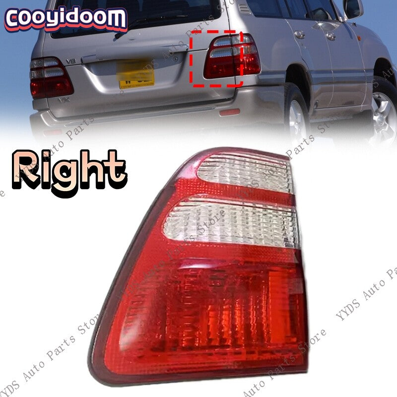 RH for Toyota for Land Cruiser 100 LC100 1998-2005 Inner Taillight Taillamp No Bulb