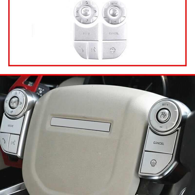 for Land Rover Range Sport 2014-2017 inner Steering wheel Button cover trim