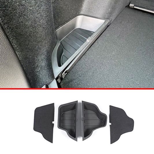 for Honda CR-V 2023-24 Black Rear Door Trunk Lid Storage Box Frame Cover Tray 4X