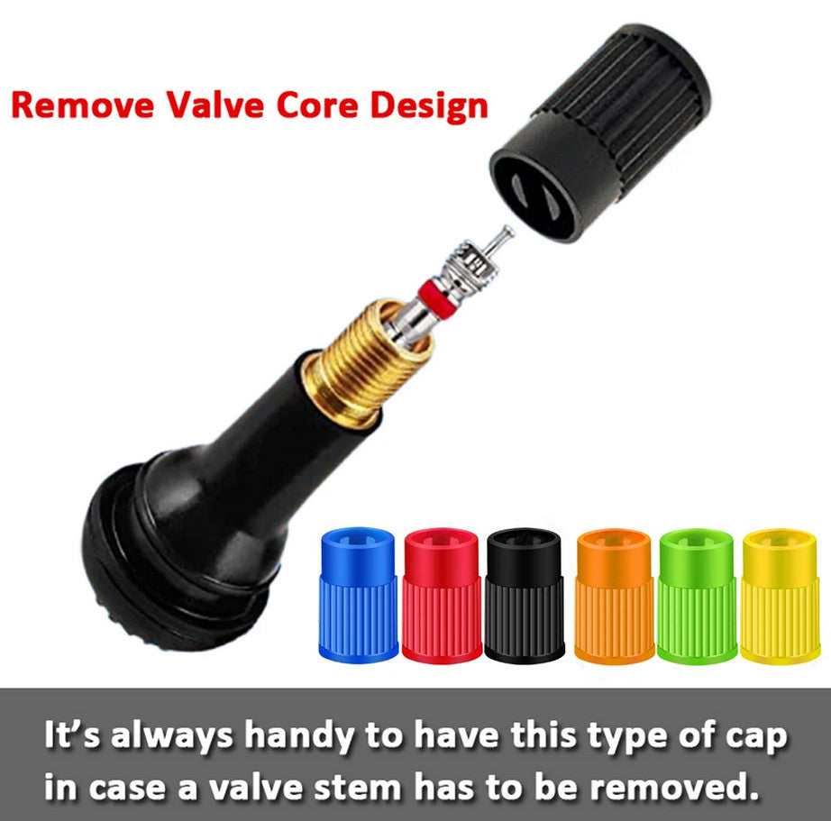 10-piece car tire valve cover rod air dust cover valve core remover, red, for BMW