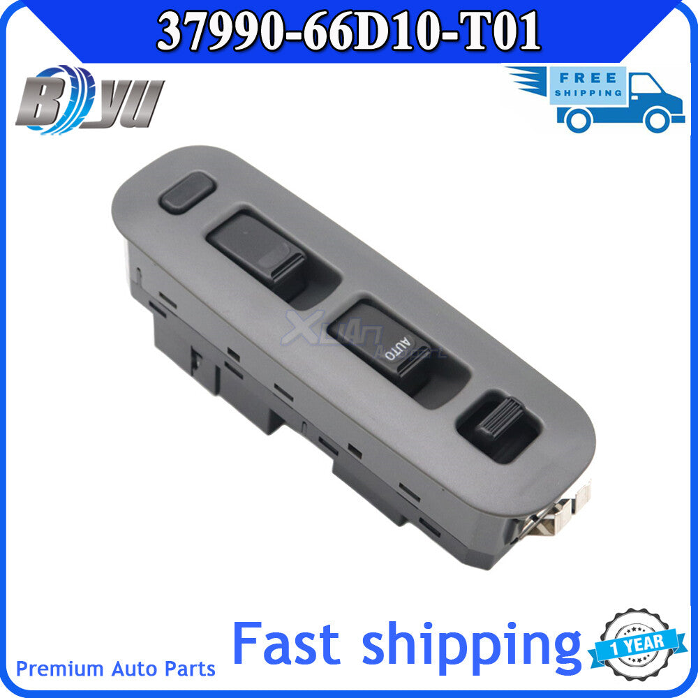 One brand new gray power window switch, front left, fits for Suzuki 37990-66D10-T01- v