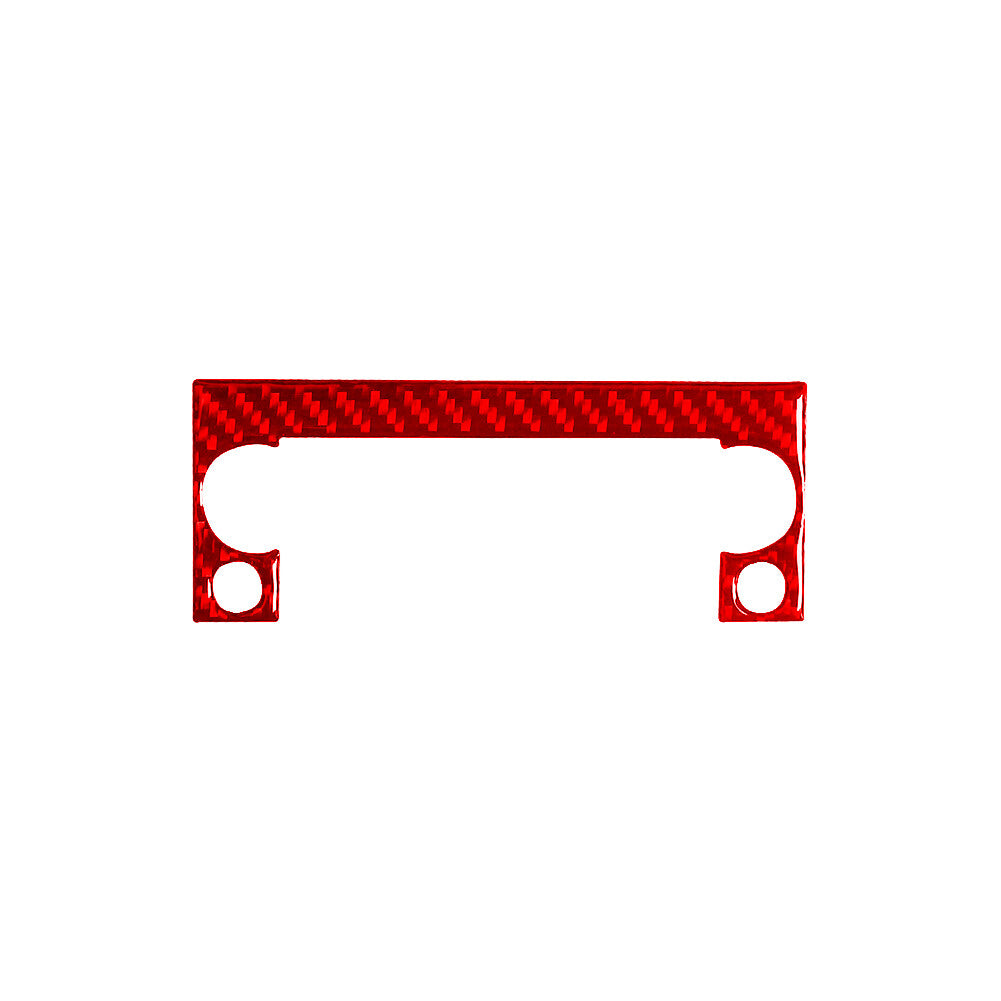 Red Carbon Fiber Front Door Handle Cover Trim For Silverado for GMC for SIERRA 2014-2018 v